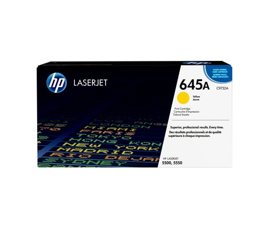 Toner HP Yellow do HP CLJ 55x0, C9732A