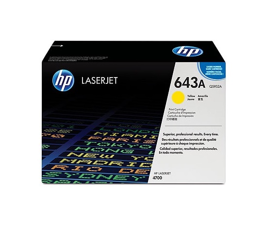 Toner HP Yellow do HP CLJ 4700, Q5952A