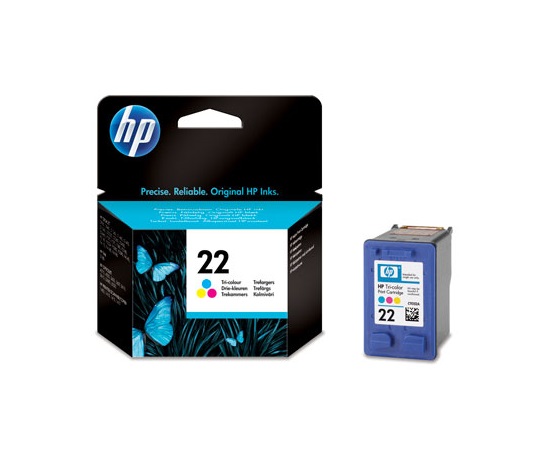Wkład atramentowy HP Color No. 22 do HP Deskjet 3920, 3940, D1360, D2360, F380, C9352AE