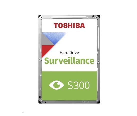 TOSHIBA HDD S300 PRO Surveillance (CMR) 10TB, SATA III, 7200 rpm, 256MB cache, 3,5", BULK