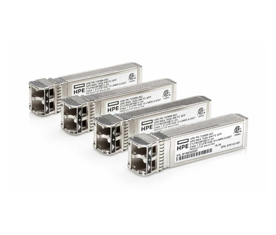 HPE MSA 16Gb SW FC SFP 4pk XCVR