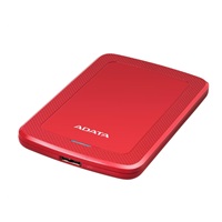 ADATA Externí HDD 1TB 2,5" USB 3.1 HV300, červený