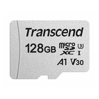 TRANSCEND MicroSDXC karta 128GB 300S, UHS-I U3 V30, bez adaptéru