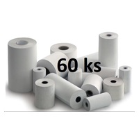 Papírový kotouč papírová páska TERMO, 80/70/12 (62m) - 60ks