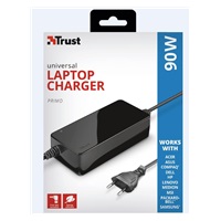 TRUST Univerzální napájecí adaptér pro notebooky Primo 90W-19V Laptop Charger