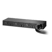 APC Rack PDU, Basic, 0U/1U, 220-240V, 63A, (3) C19, IEC 309 63A 2P+PE (3.66m)