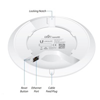 UBNT UniFi AP nanoHD [vnitřní AP, 2.4+5GHz (300Mbps+1733Mbps), MU-MIMO, 802.11a/b/g/n]