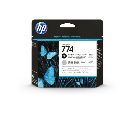 HP 774 Photo Black/Light Gray Printhead