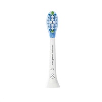 Philips HX9044/17 Sonicare C3 Premium Plaque Control, náhradní hlavice, standardní velikost, 4 kusy, nasazovací, bílá