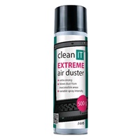 CLEAN IT Stlačený vzduch EXTREME 500g, NEHOŘLAVÝ