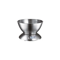 ORAVA EV-3 S digitální kuchyňská váha, LCD displej, přesnost 1 g, funkce TARE, nerez, časovač