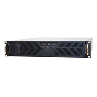 CHIEFTEC skříň Rackmount 2U ATX, UNC-210T-B-U3-OP, Black, bez zdroje