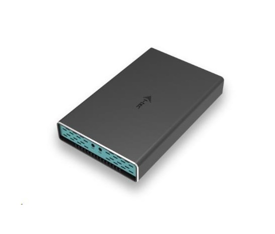 i-tec MySafe USB-C/USB-A 2x M.2 SATA Drive Metal External case with RAID 10Gbps