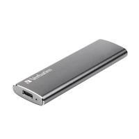 VERBATIM externí SSD 120GB Vx500 silver USB-C