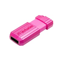 VERBATIM Flash Disk 16GB Hi-Speed Store ‘n‘ Go, Pinstripe, USB 2.0, Hot růžová
