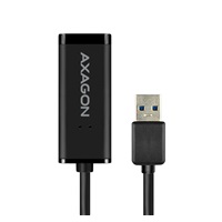 AXAGON ADE-SR, USB-A 3.2 Gen 1 - karta sieciowa Gigabit Ethernet, instalacja automatyczna, czarna
