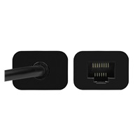 AXAGON ADE-SR, USB-A 3.2 Gen 1 - karta sieciowa Gigabit Ethernet, instalacja automatyczna, czarna