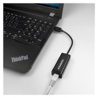 AXAGON ADE-SR, USB-A 3.2 Gen 1 - karta sieciowa Gigabit Ethernet, instalacja automatyczna, czarna