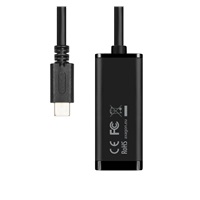 AXAGON ADE-SRC, USB-C 3.2 Gen 1 - karta sieciowa Gigabit Ethernet, instalacja automatyczna, czarna