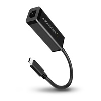 AXAGON ADE-SRC, USB-C 3.2 Gen 1 - karta sieciowa Gigabit Ethernet, instalacja automatyczna, czarna