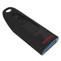 SanDisk Flash Disk 128GB Ultra, USB 3.0, černá (GREAT FOR TV MESSAGE ON PACK)
