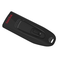 SanDisk Flash Disk 128GB Ultra, USB 3.0, černá (GREAT FOR TV MESSAGE ON PACK)
