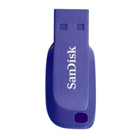 SanDisk Flash Disk 16GB Cruzer Blade, USB 2.0, modrá