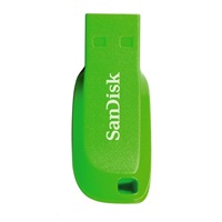 SanDisk Flash Disk 16GB Cruzer Blade, USB 2.0, zelená