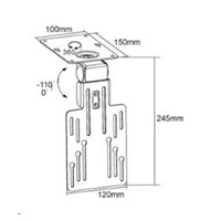 Kloubový držák na Tv OMB OYSTER