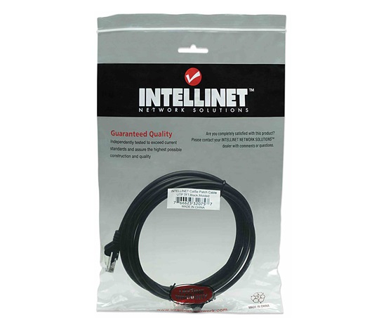 Intellinet Patch kabel Cat5e UTP 2m černý, cca