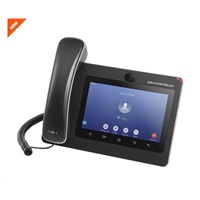 Grandstream GXV3370 [IP video-telefon s Androidem 7.0, PoE+, WiFi, 7" dotykové LCD, mini HDMI, SD card slot, USB]