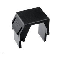 Zaślepka keystonów do modularnych patch paneli lub gniazdek czarna