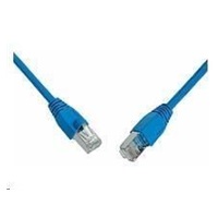 Patchcord CAT5E SFTP PVC 1m niebieski snag-proof
