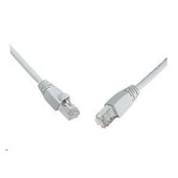 Patchcord CAT5E SFTP PVC 1m szary snag-proof