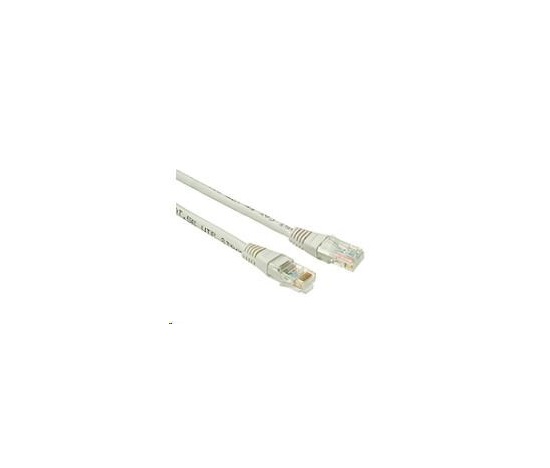 Patchcord CAT5E UTP PVC 2m szary non-snag-proof