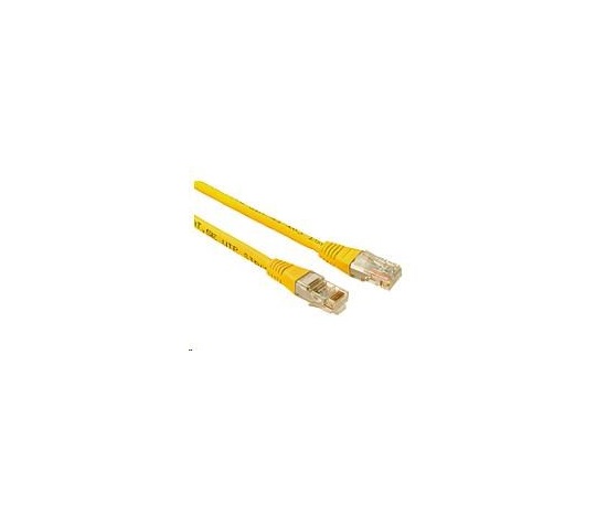 Patchcord CAT5E UTP PVC 3m żółty non-snag-proof