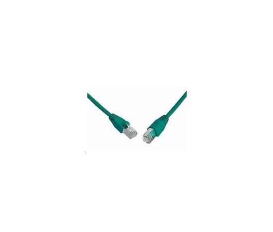 Solarix Patch kabel CAT6 SFTP PVC 2m zelený snag-proof C6-315GR-2MB