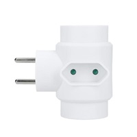 Solight rozbočka, 2,5A + 2x 10A, bílá