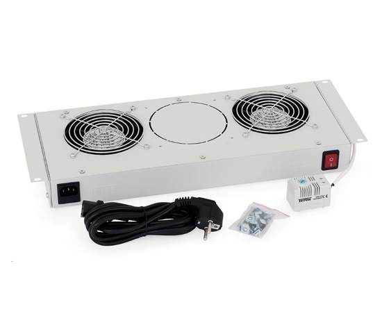 TRITON Ventilační jednotka spodní(horní) pro RBA-A6, RUA-1V-230V/45W termostat, šedá
