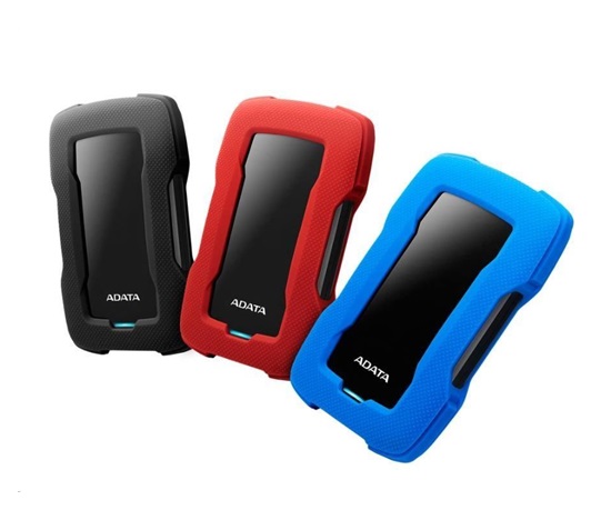 ADATA Externí HDD 2TB 2,5" USB 3.1 HD330, BLUE COLOR BOX, modrý (gumový, nárazu odolný)