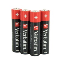 VERBATIM Baterie alkaliczne AAA 4PACK