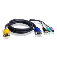 ATEN KVM sdružený kabel k CS-82U,84U,CL-5808, 5816 USB + PS/2, 3m