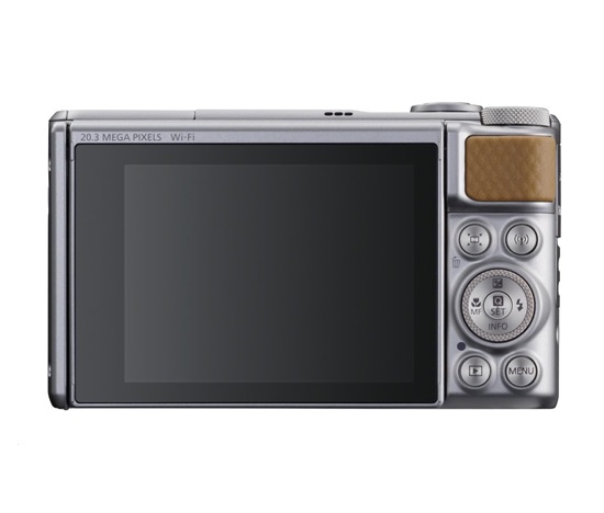 Canon PowerShot SX740 HS, 20.3Mpix, 40x zoom, WiFi, 4K video - stříbrný