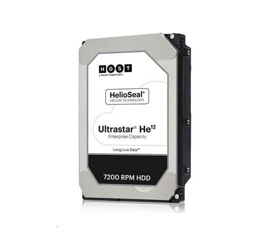 Western Digital Ultrastar® HDD 12TB (HUH721212ALE601) DC HC520 3.5in 26.1MM 256MB 7200RPM SATA 512E SED (GOLD)