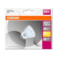OSRAM LED STAR MR11 36° 4W 12V 827 GU4 345lm 2700K (CRI 80) 15000h A+ (Blistr 1ks)