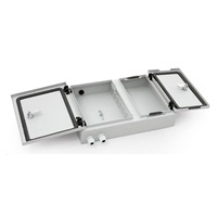 TRITON Nástěnný optický rozvaděč 24x ST, 24xSC Single. 16x SC duplex, černá