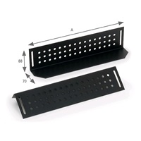 TRITON Nosné ližiny pro rozvaděč hloubky 800mm (A=480mm) - pár, černé