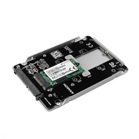 AXAGON RSS-M2SD, SATA - M.2 SATA SSD, wewnętrzny 2.5" ALU box, srebrny