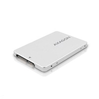 AXAGON RSS-M2SD, SATA - M.2 SATA SSD, wewnętrzny 2.5" ALU box, srebrny