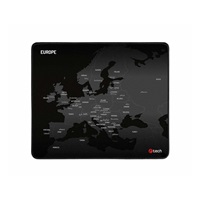 C-TECH herní podložka pod myš MP-01E (Europe), 320x270x4mm, obšité okraje